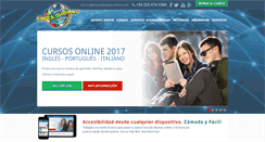 Desktop Screenshot of educaidiomasonline.com